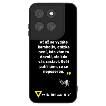 Obal pro Motorola Moto G77 - Kazma - SVĚT PATŘÍ TĚM, CO SE NEPOSEROU