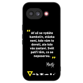 Obal pro Google Pixel 10a - Kazma - SVĚT PATŘÍ TĚM, CO SE NEPOSEROU