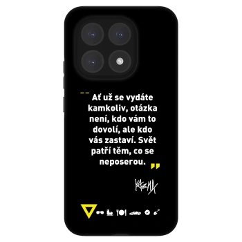 Picasee Fashion Case pro Xiaomi 15T - Kazma - SVĚT PATŘÍ TĚM, CO SE NEPOSEROU