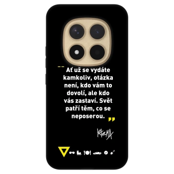 Picasee Fashion Case pro Xiaomi Redmi Note 15 Pro+ - Kazma - SVĚT PATŘÍ TĚM, CO SE NEPOSEROU
