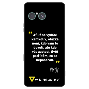 Obal pro Sony Xperia 10 VII - Kazma - SVĚT PATŘÍ TĚM, CO SE NEPOSEROU