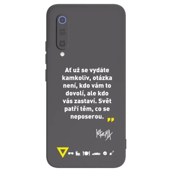 Obal pro Xiaomi Mi 9 SE - Kazma - SVĚT PATŘÍ TĚM, CO SE NEPOSEROU