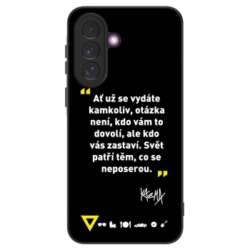 Obal pro Samsung Galaxy A37 - Kazma - SVĚT PATŘÍ TĚM, CO SE NEPOSEROU