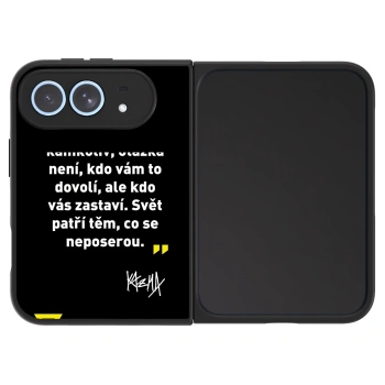 Obal pro Apple iPhone Duo - Kazma - SVĚT PATŘÍ TĚM, CO SE NEPOSEROU