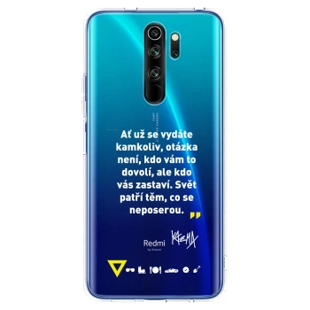 Obal pro Xiaomi Redmi Note 8 Pro - Kazma - SVĚT PATŘÍ TĚM, CO SE NEPOSEROU