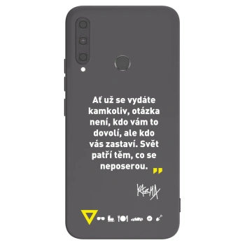 Obal pro Huawei P40 Lite E - Kazma - SVĚT PATŘÍ TĚM, CO SE NEPOSEROU