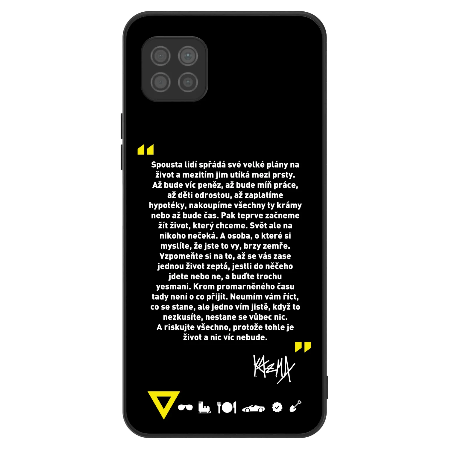 Picasee ULTIMATE CASE pro Huawei P40 Lite - Kazma - BUĎTE TROCHU YESMANI