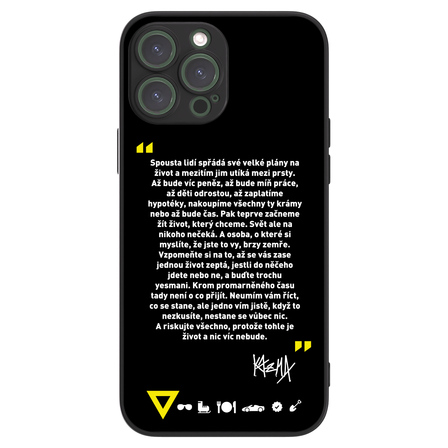 Picasee ULTIMATE CASE pro Apple iPhone 13 Pro Max - Kazma - BUĎTE TROCHU YESMANI