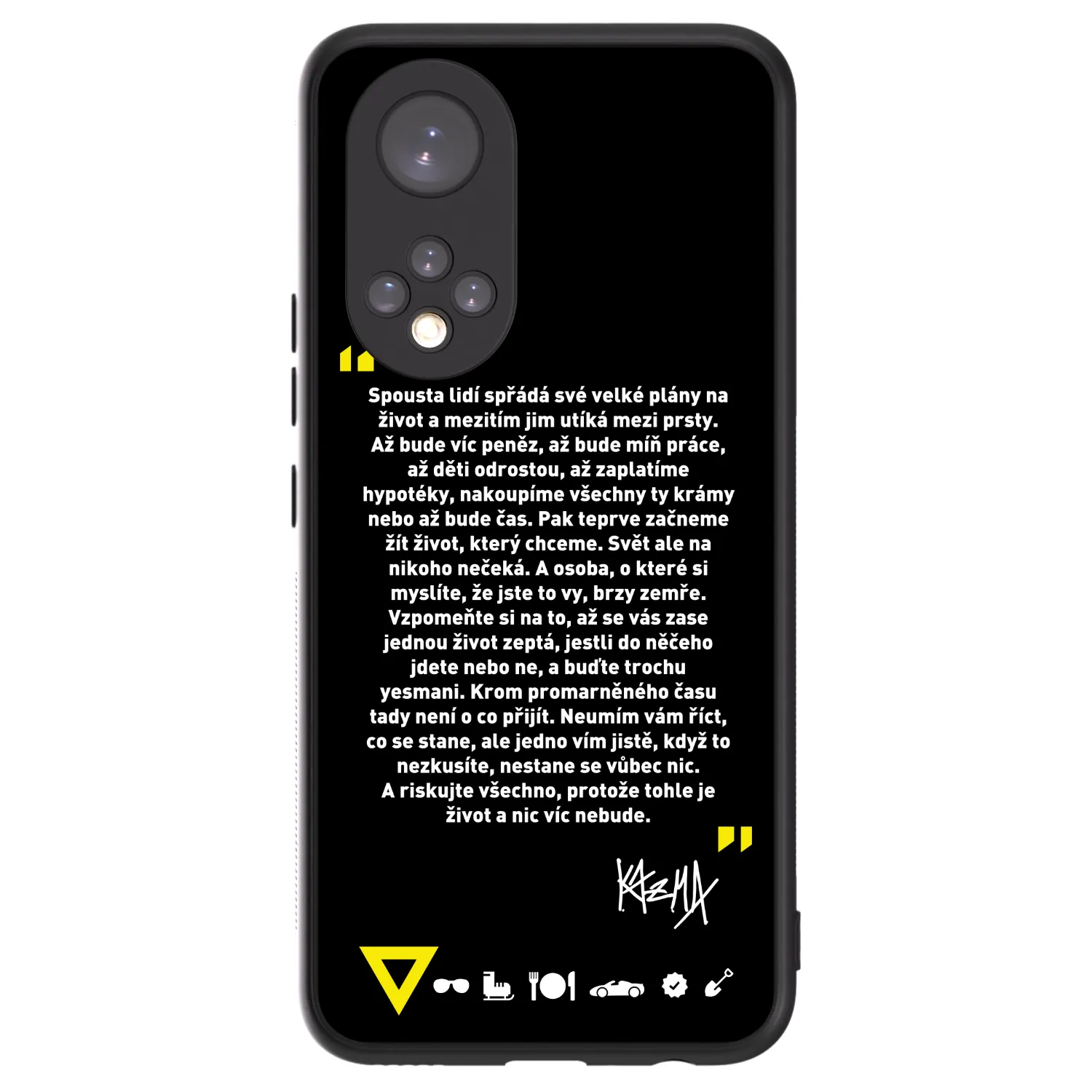 Picasee ULTIMATE CASE pro Huawei Nova 9 - Kazma - BUĎTE TROCHU YESMANI