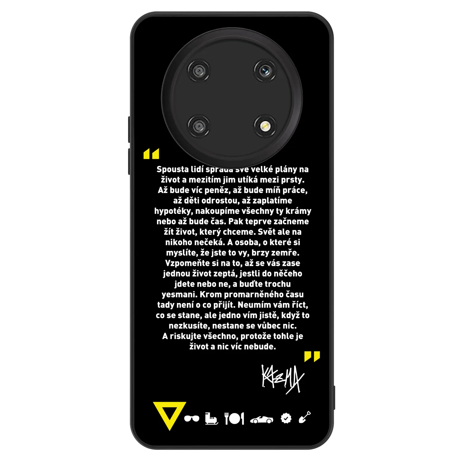 Picasee ULTIMATE CASE pro Honor Magic4 Lite 5G - Kazma - BUĎTE TROCHU YESMANI