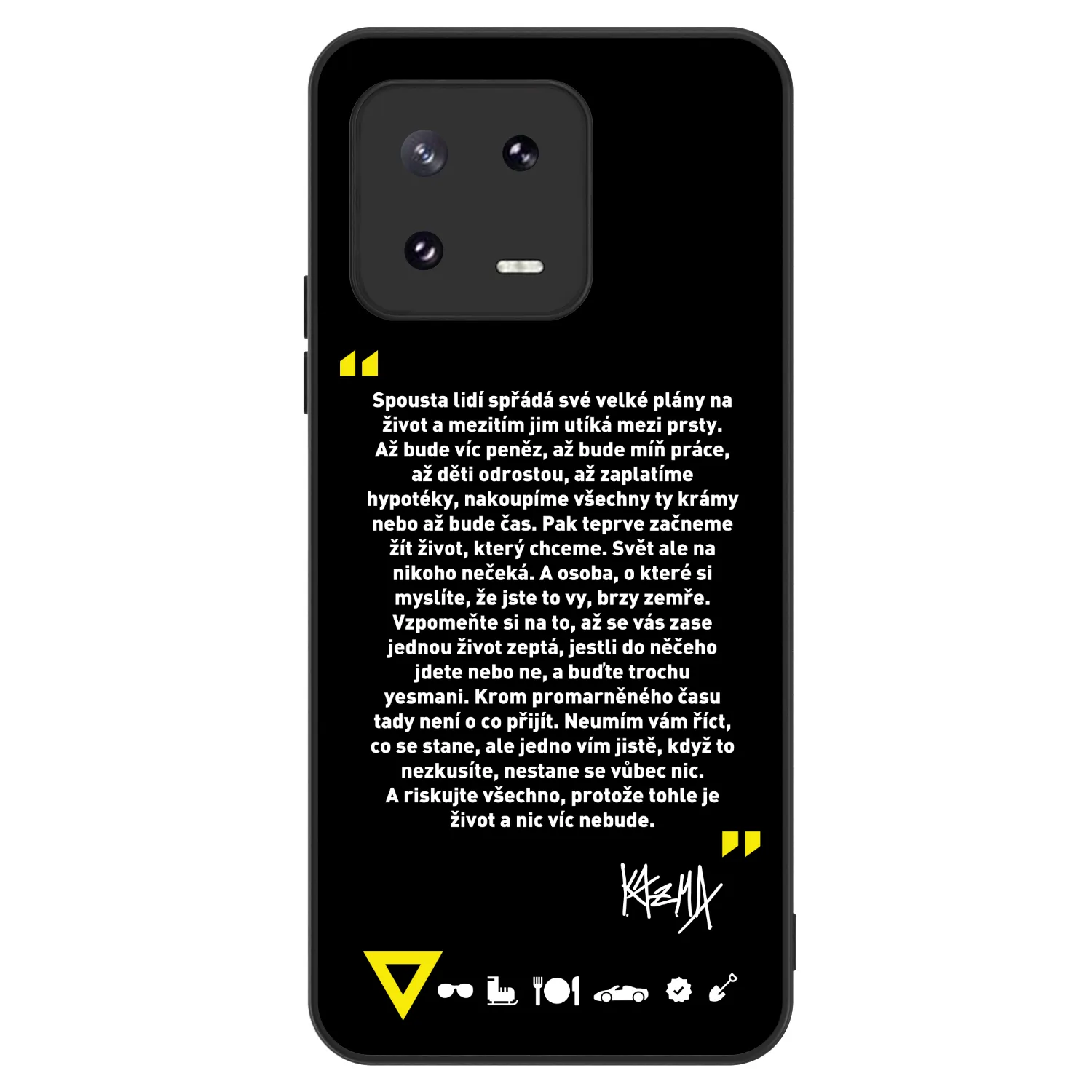 Picasee ULTIMATE CASE pro Xiaomi 13 Pro - Kazma - BUĎTE TROCHU YESMANI