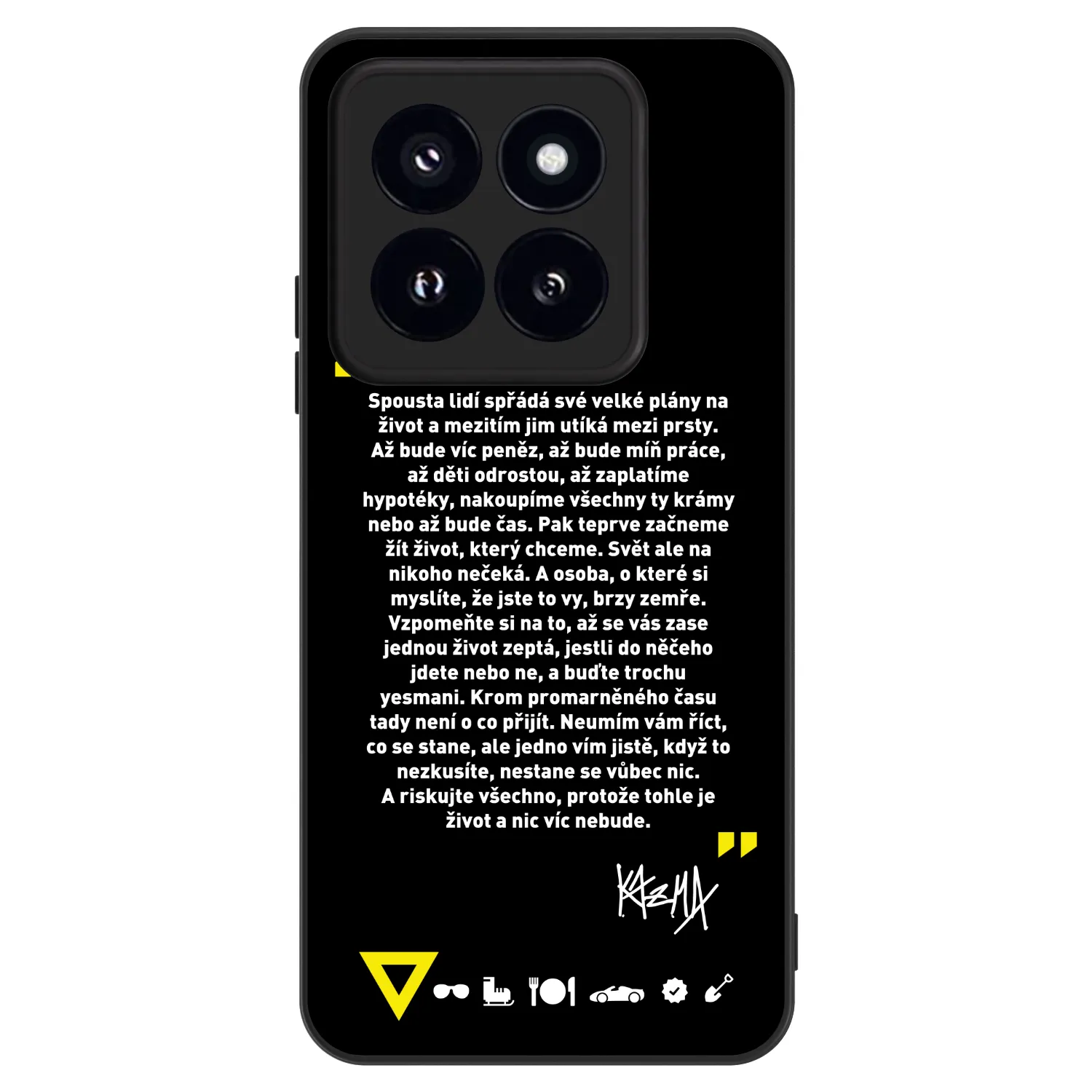 Picasee ULTIMATE CASE pro Xiaomi 14 Pro - Kazma - BUĎTE TROCHU YESMANI