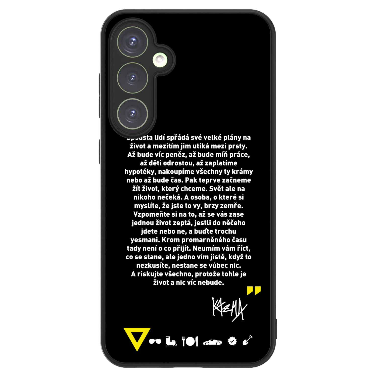 Picasee ULTIMATE CASE pro Samsung Galaxy S23 FE S711B - Kazma - BUĎTE TROCHU YESMANI