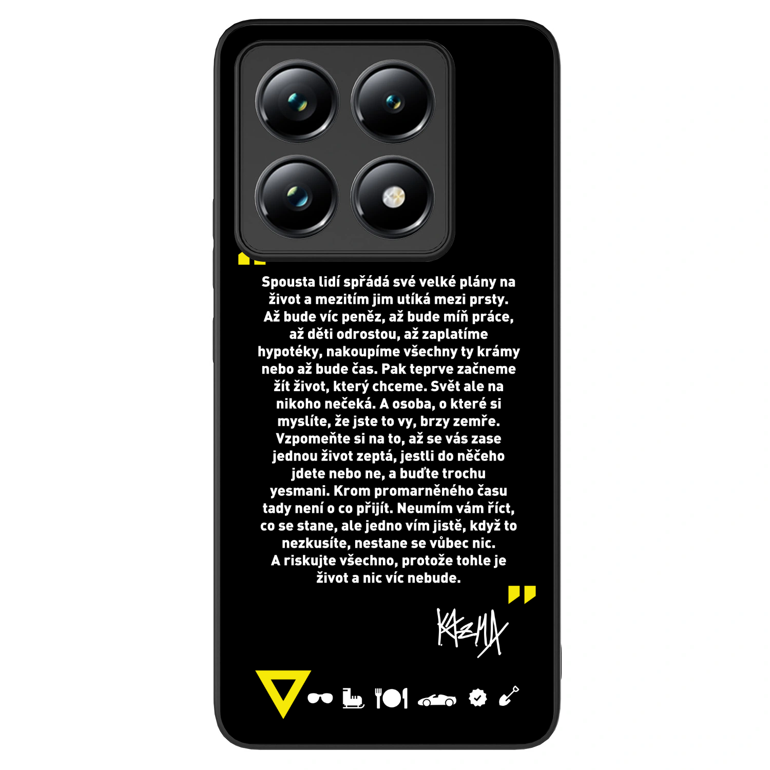Picasee ULTIMATE CASE pro Xiaomi 14T Pro - Kazma - BUĎTE TROCHU YESMANI