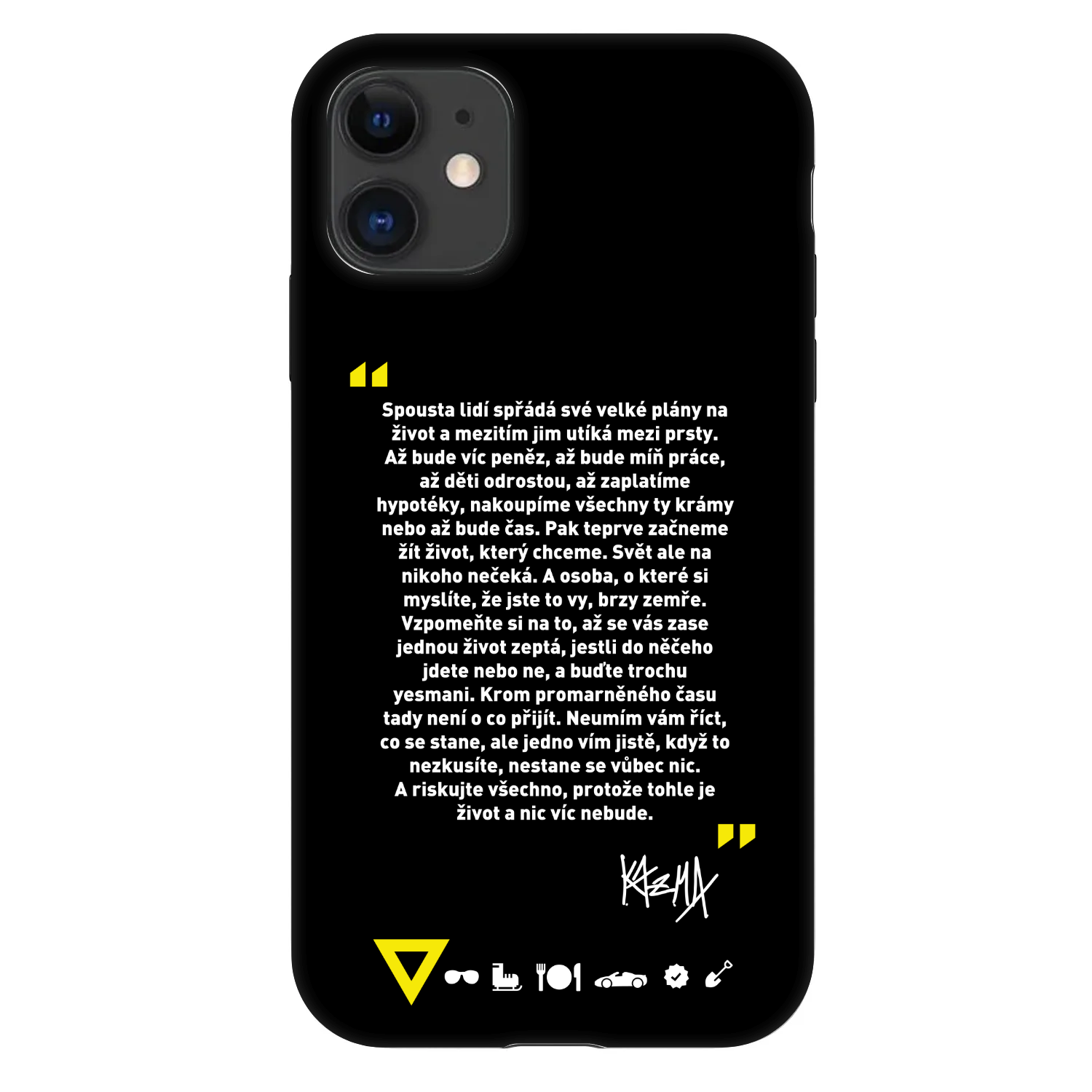 Picasee Fashion Case pro Apple iPhone 11 - Kazma - BUĎTE TROCHU YESMANI