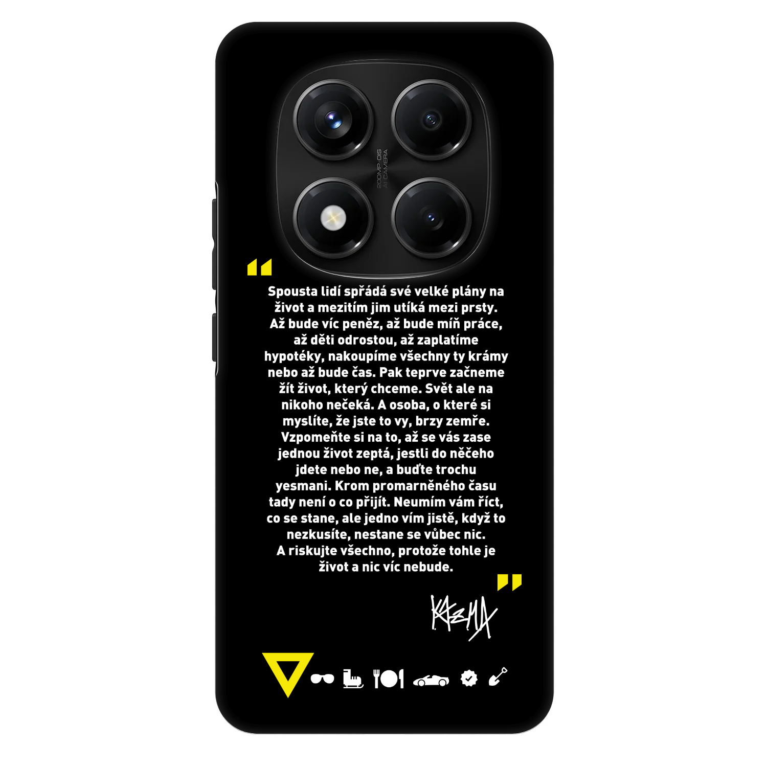 Picasee Fashion Case pro Xiaomi Redmi Note 14 Pro+ 5G - Kazma - BUĎTE TROCHU YESMANI