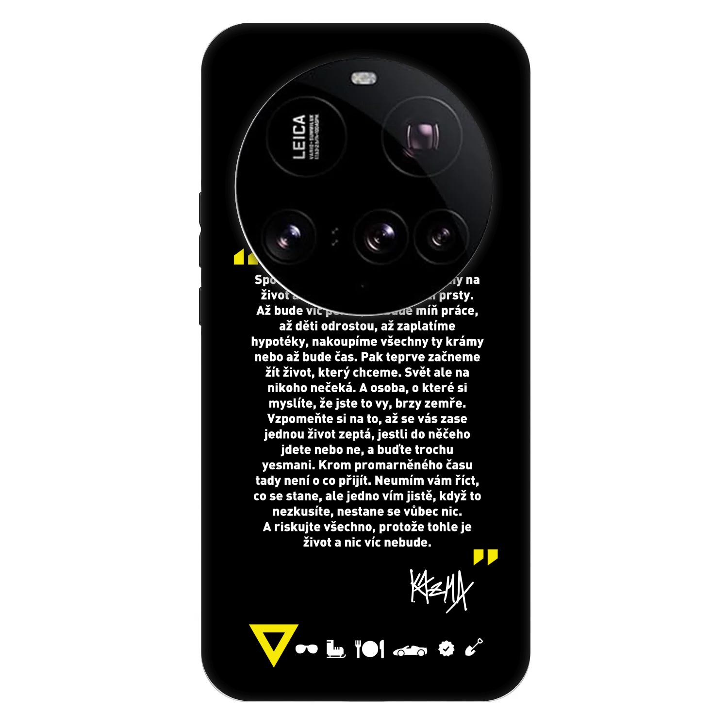 Picasee Fashion Case pro Xiaomi 15 Ultra - Kazma - BUĎTE TROCHU YESMANI