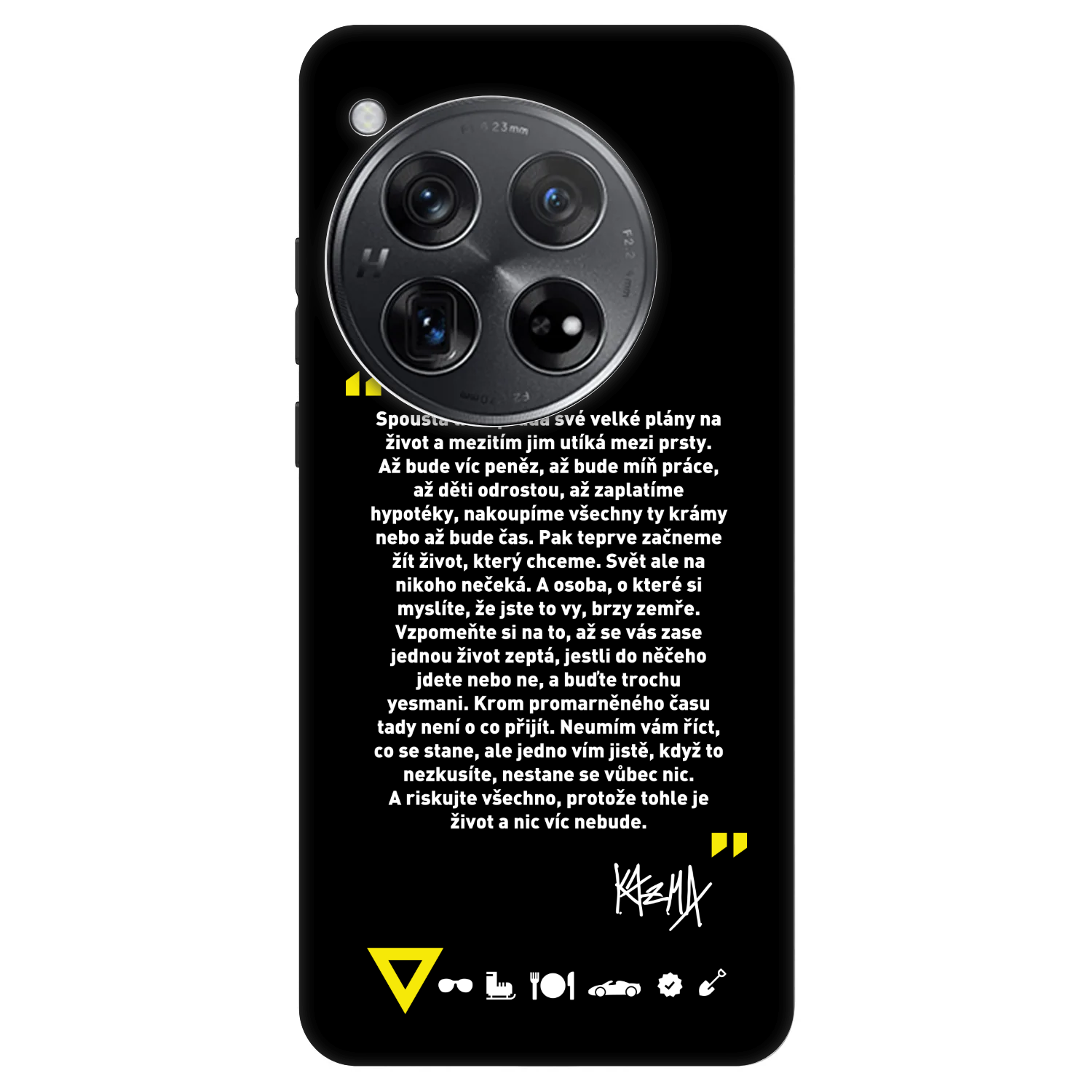 Picasee Fashion Case pro OnePlus 12 5G - Kazma - BUĎTE TROCHU YESMANI