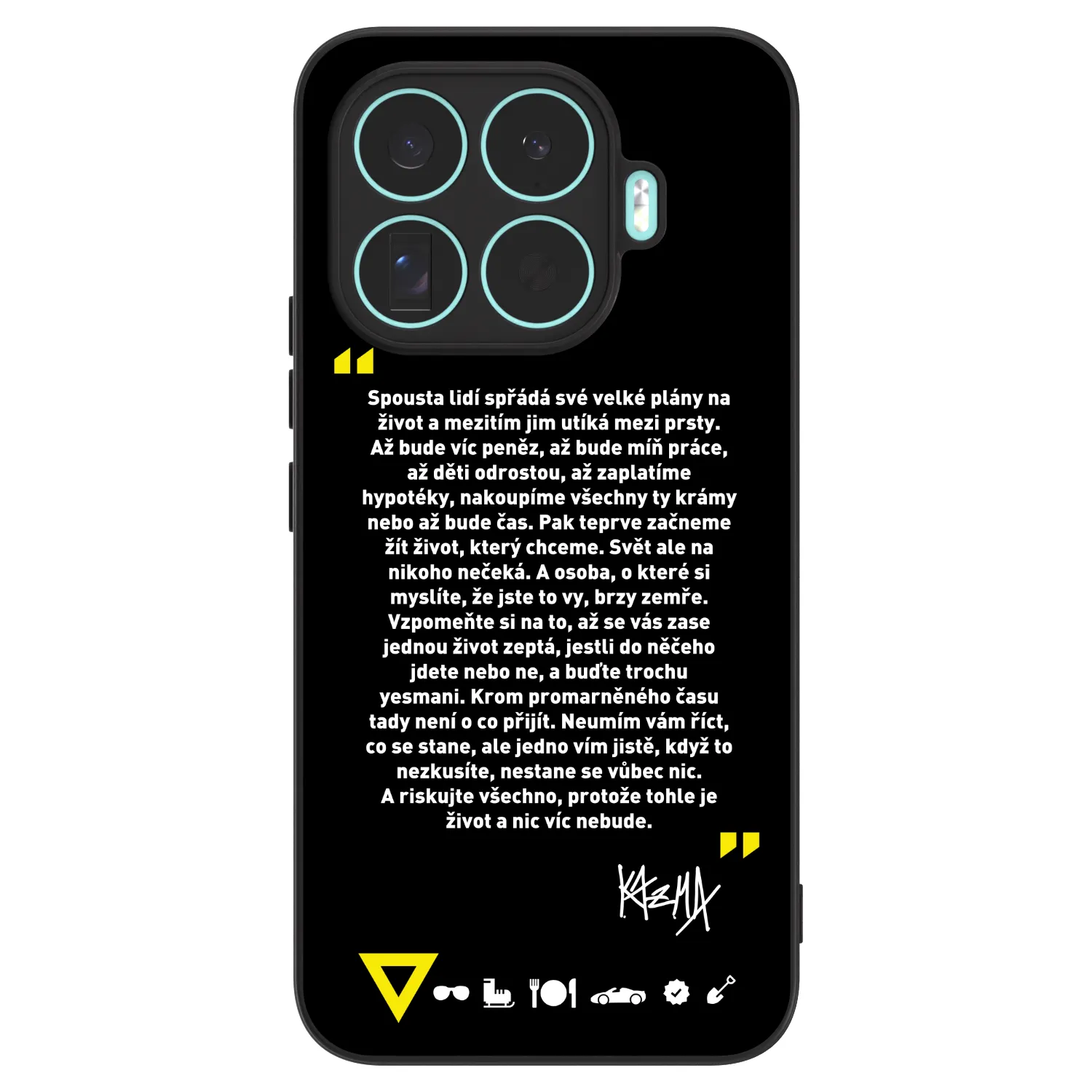 Picasee ULTIMATE CASE pro Xiaomi 17T Pro - Kazma - BUĎTE TROCHU YESMANI