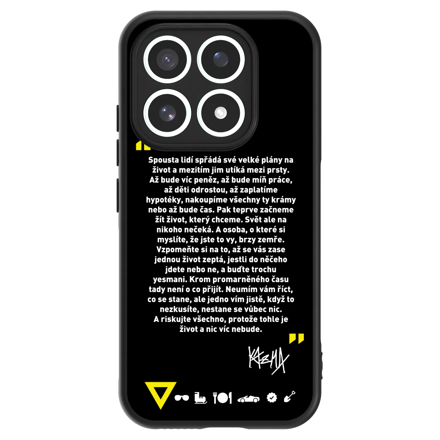 Picasee ULTIMATE CASE PowerShare pro Xiaomi 17 - Kazma - BUĎTE TROCHU YESMANI