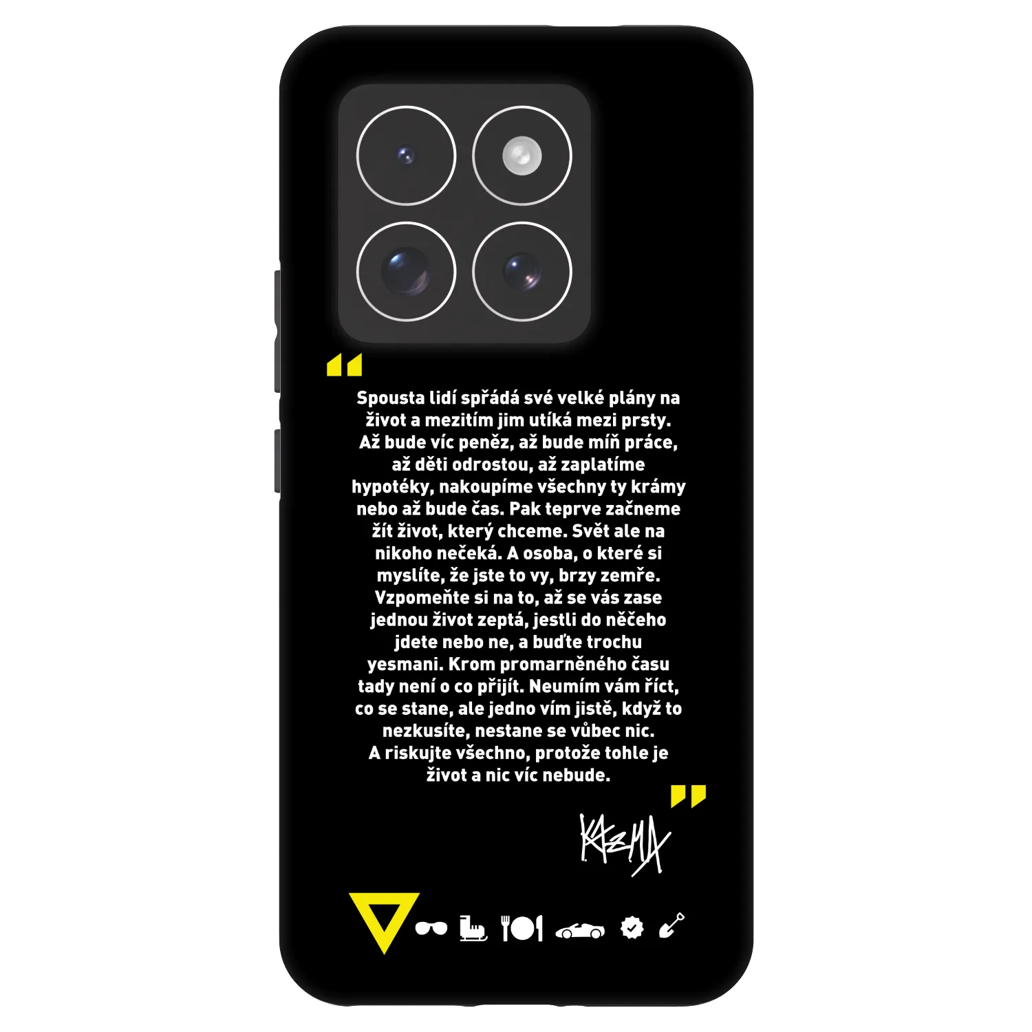 Picasee Fashion Case pro Xiaomi 14 Pro - Kazma - BUĎTE TROCHU YESMANI