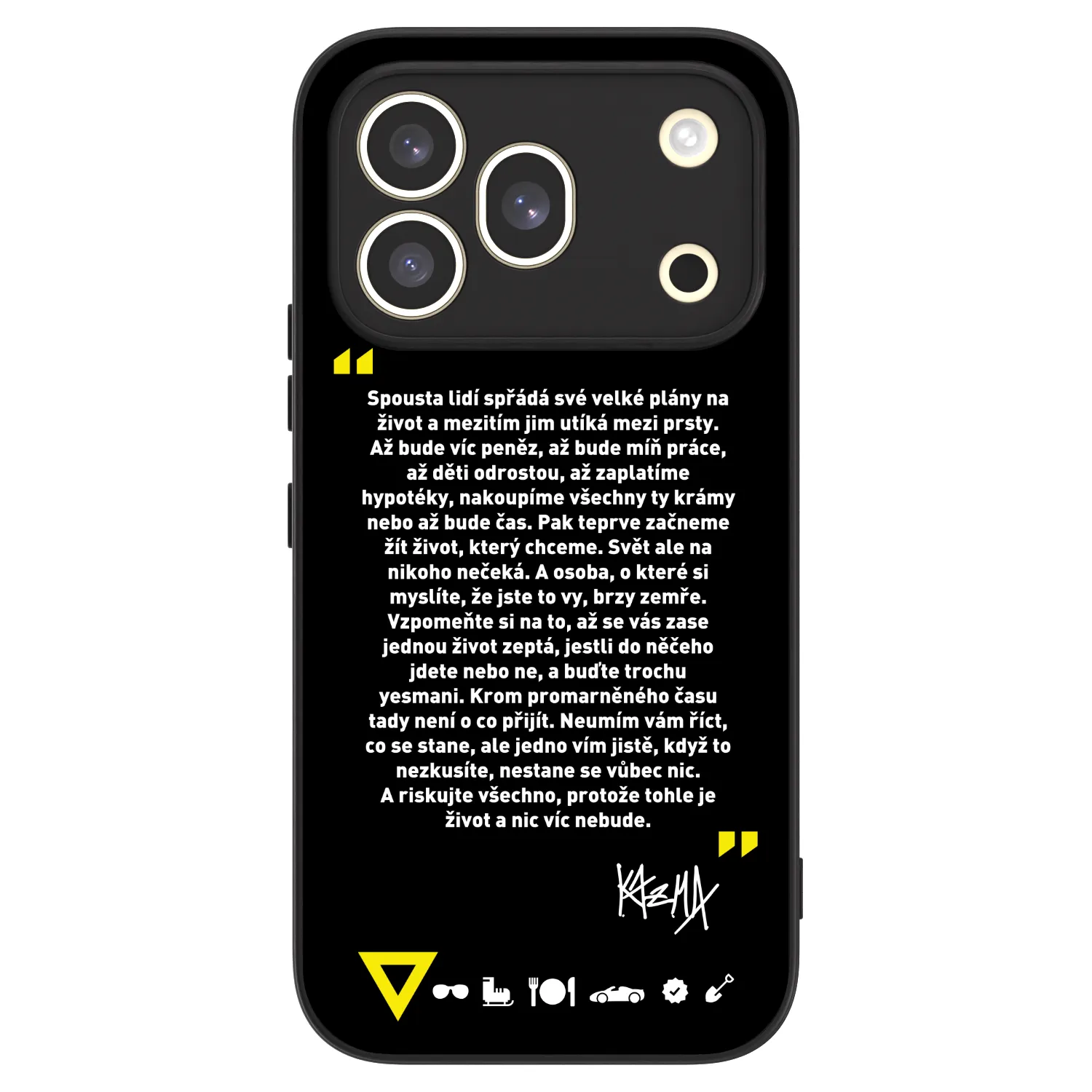 Picasee ULTIMATE CASE pro Honor 600 Pro - Kazma - BUĎTE TROCHU YESMANI
