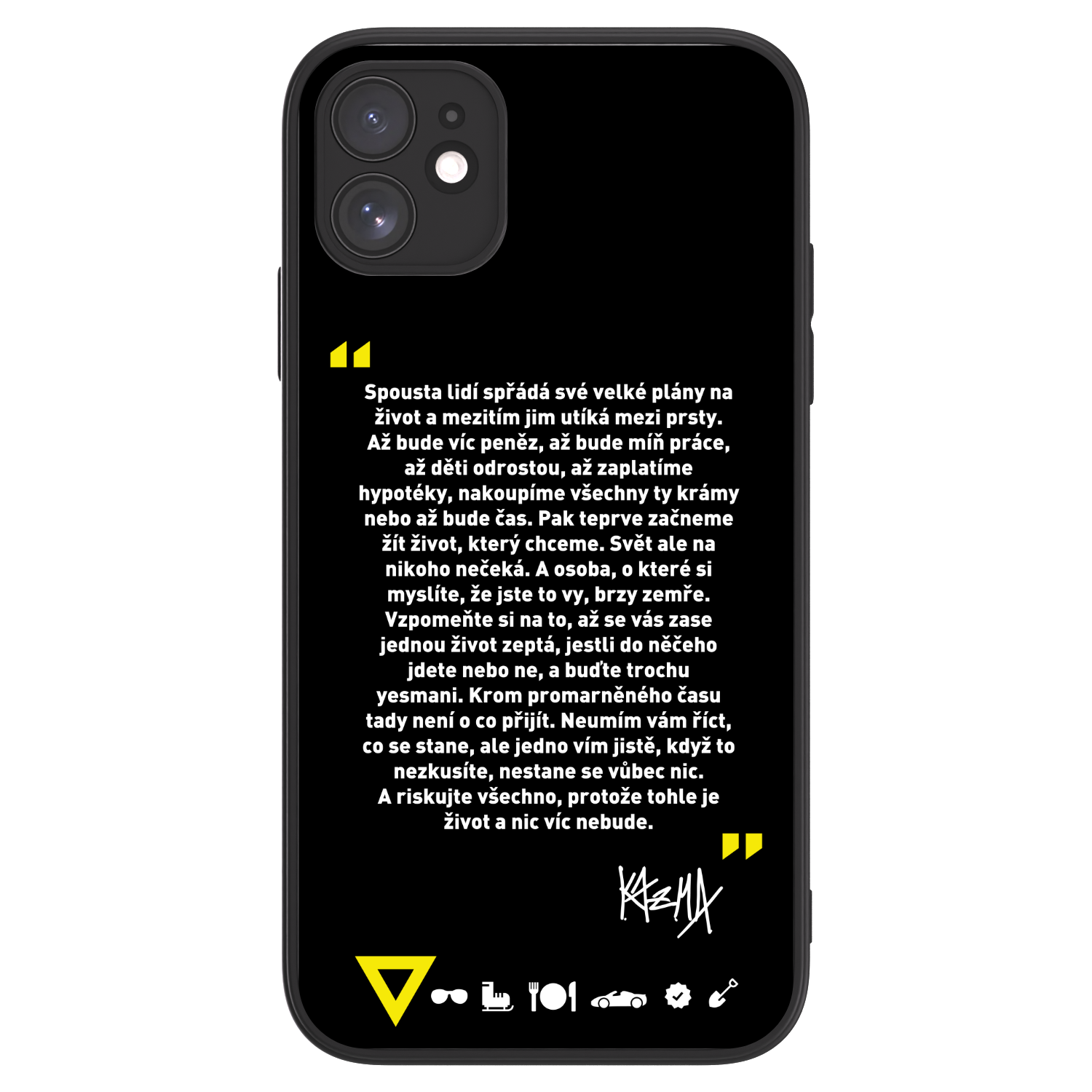 Picasee ULTIMATE CASE pro Apple iPhone 11 - Kazma - BUĎTE TROCHU YESMANI