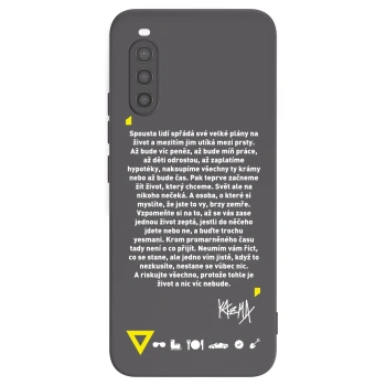 Obal pro Sony Xperia 10 II - Kazma - BUĎTE TROCHU YESMANI
