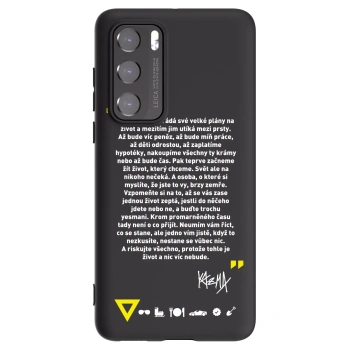 Obal pro Huawei P40 - Kazma - BUĎTE TROCHU YESMANI