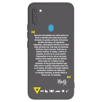 Obal pro Samsung Galaxy M11 - Kazma - BUĎTE TROCHU YESMANI