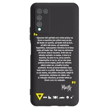 Obal pro Honor 10X Lite - Kazma - BUĎTE TROCHU YESMANI