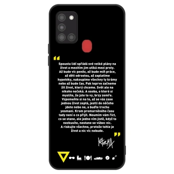 Obal pro Samsung Galaxy A21s - Kazma - BUĎTE TROCHU YESMANI