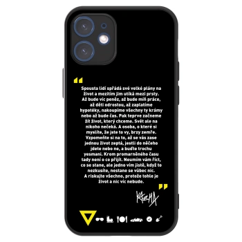 Picasee ULTIMATE CASE pro Apple iPhone 12 mini - Kazma - BUĎTE TROCHU YESMANI