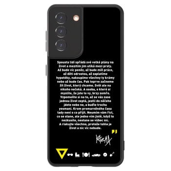 Picasee ULTIMATE CASE pro Samsung Galaxy S21 5G G991B - Kazma - BUĎTE TROCHU YESMANI
