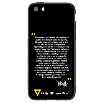 Obal pro Apple iPhone 5/5S/SE - Kazma - BUĎTE TROCHU YESMANI