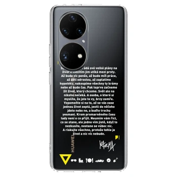 Obal pro Huawei P50 - Kazma - BUĎTE TROCHU YESMANI