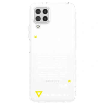 Picasee silikonový průhledný obal pro Samsung Galaxy A22 A225F 4G - Kazma - BUĎTE TROCHU YESMANI
