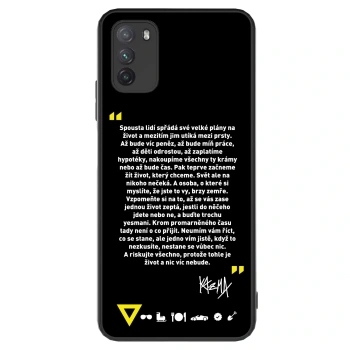 Obal pro Xiaomi Poco M3 - Kazma - BUĎTE TROCHU YESMANI