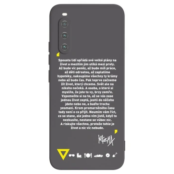 Obal pro Sony Xperia 10 IV 5G - Kazma - BUĎTE TROCHU YESMANI