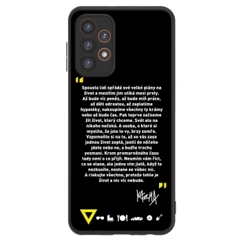 Picasee ULTIMATE CASE pro Samsung Galaxy A23 A236B 5G - Kazma - BUĎTE TROCHU YESMANI