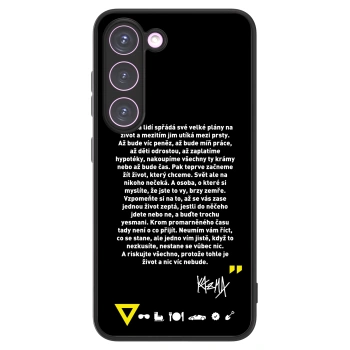 Picasee ULTIMATE CASE pro Samsung Galaxy S23 5G - Kazma - BUĎTE TROCHU YESMANI