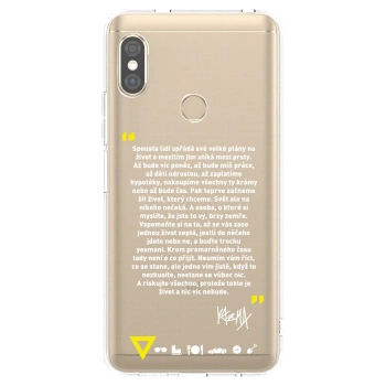Obal pro Xiaomi Redmi Note 5 Global - Kazma - BUĎTE TROCHU YESMANI