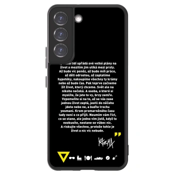 Picasee ULTIMATE CASE PowerShare pro Samsung Galaxy S22 5G - Kazma - BUĎTE TROCHU YESMANI