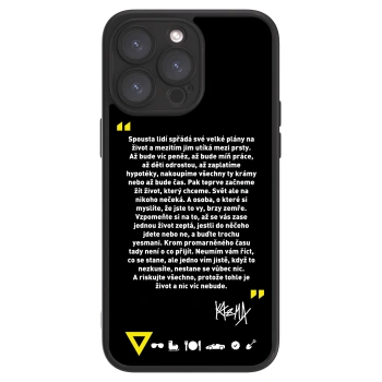 Picasee ULTIMATE CASE pro Apple iPhone 15 Pro Max - Kazma - BUĎTE TROCHU YESMANI