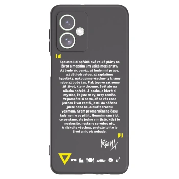 Obal pro Motorola Moto G54 5G - Kazma - BUĎTE TROCHU YESMANI