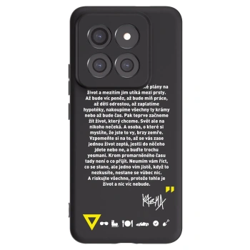 Picasee silikonový černý obal pro Xiaomi 14 Pro - Kazma - BUĎTE TROCHU YESMANI