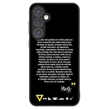 Picasee ULTIMATE CASE pro Samsung Galaxy S23 FE S711B - Kazma - BUĎTE TROCHU YESMANI