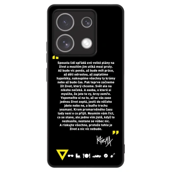 Picasee ULTIMATE CASE pro Xiaomi Redmi Note 13 Pro 5G - Kazma - BUĎTE TROCHU YESMANI