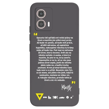 Obal pro Motorola Moto G53 5G - Kazma - BUĎTE TROCHU YESMANI