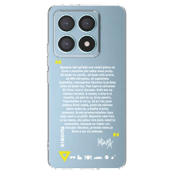 Picasee silikonový průhledný obal pro Xiaomi 14T Pro - Kazma - BUĎTE TROCHU YESMANI